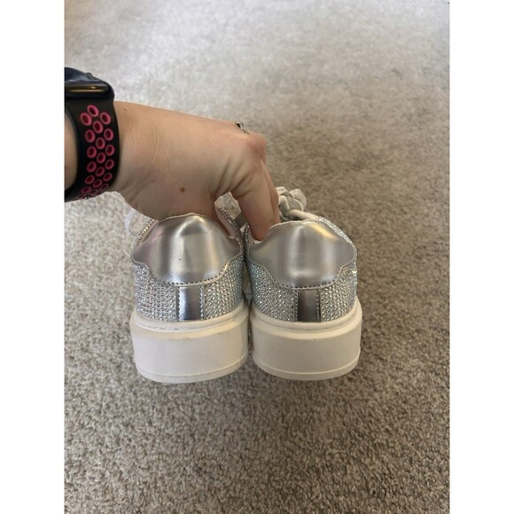 Children Unisex Shoes Steve Madden Kids Charly (Big Kid) Size 3 Rhinestones‎ - Picture 5 of 8